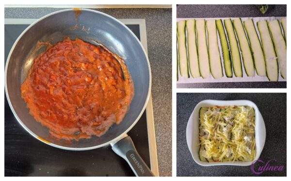 Vegetarische Courgette Lasagne zonder Pasta