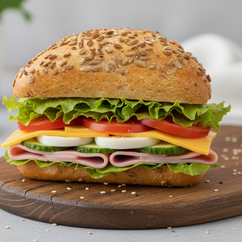 een groot broodje gezond