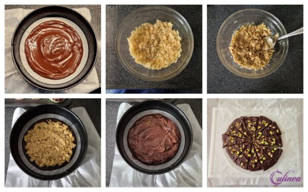 Dubai chocolade gemaakt van chips