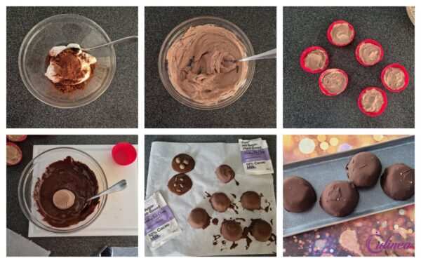 Gezonde Pindakaas en Chocolade Bonbons