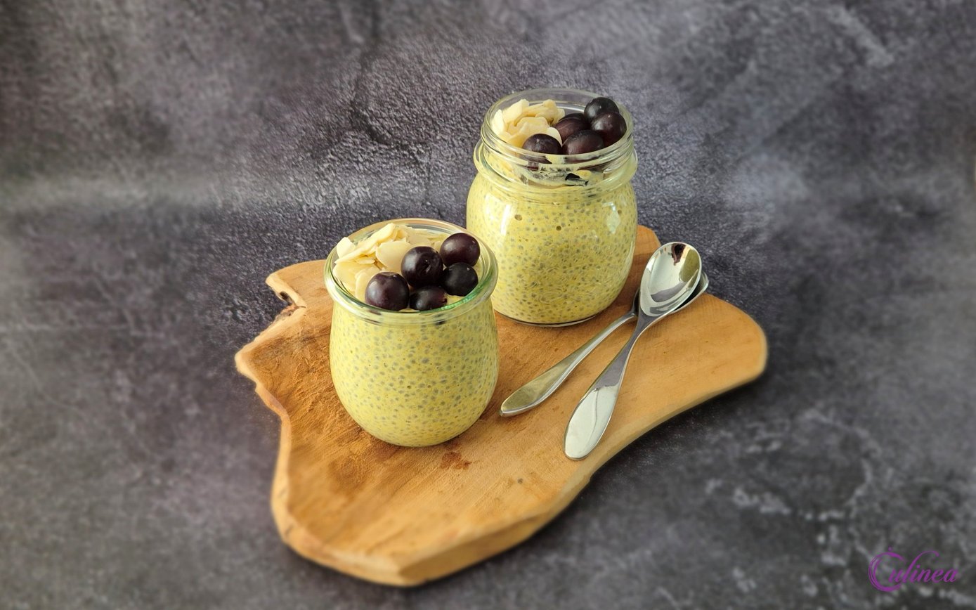 Golden Milk Chiapudding – Veganistisch en Glutenvrij