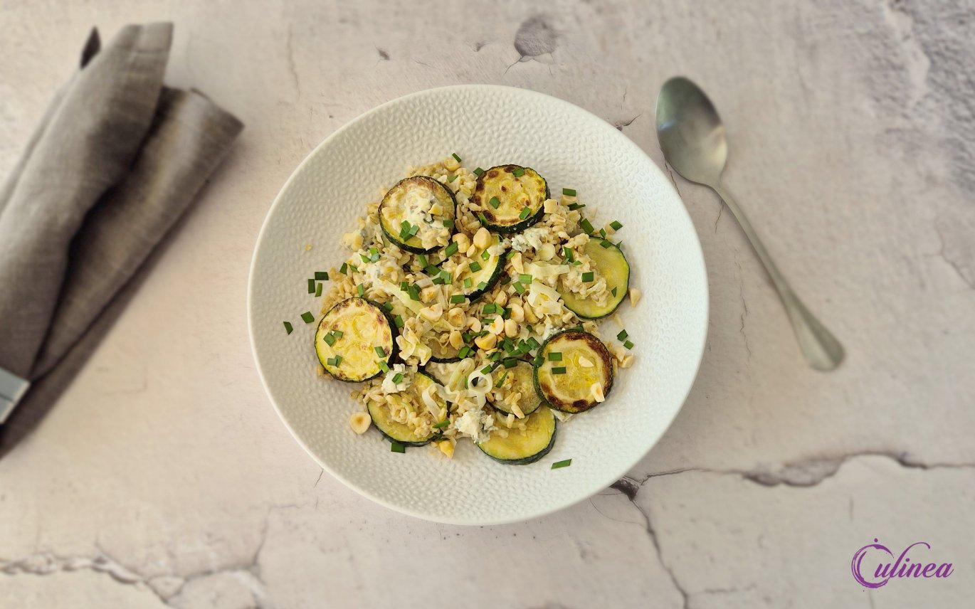 Haverrijst met Groenten en Gorgonzola – snel en voedzaam recept