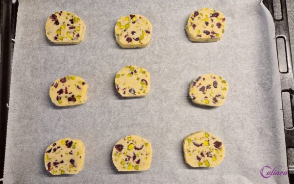 Cranberry pistache koekjes