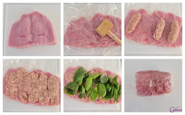 Italiaanse kalkoenfilet met heerlijke vulling