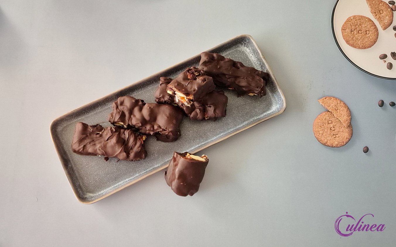 Noten en zadenrepen met chocolade – Simpel en voedzaam recept