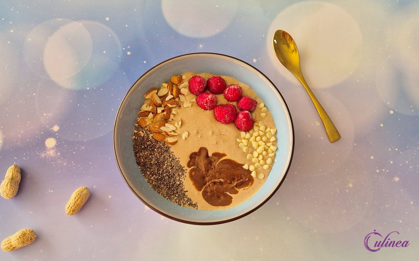 Chocopasta Smoothiebowl met Banaan