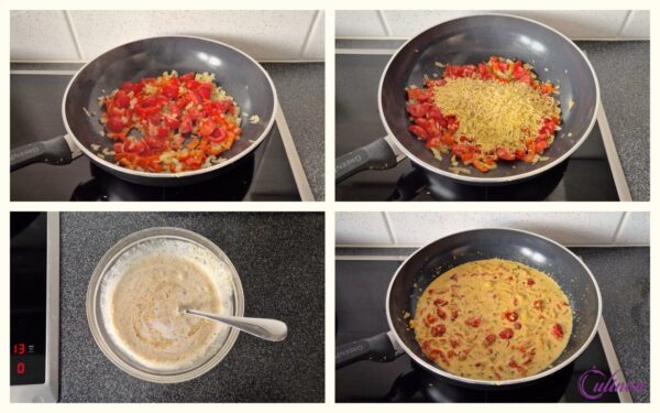 Indiase Orzotto Curry met Garnalen