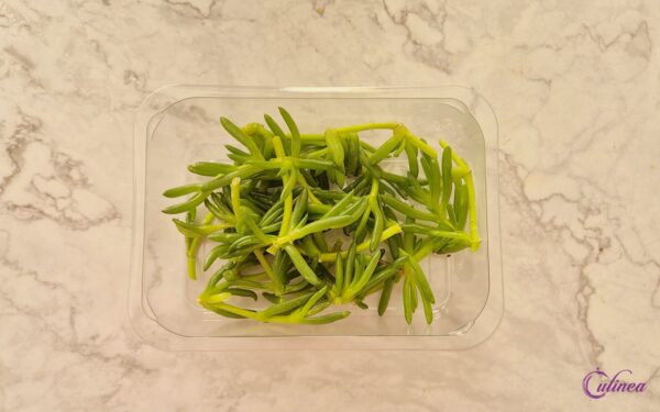 Zeebanaansalade met Erwten en Edamame: