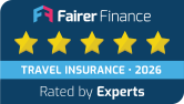 Fairer Finance Travel Insurance 5 stars